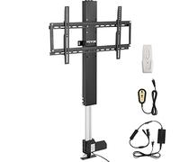 VEVOR Support TV Télévisions 26-60 pouces support tv motorisé Téléviseur LCD/LED/Plasma Incurvés Hauteur Réglable 107,4-187,4 cm Charge Maximal 60 kg Moteur 1000N pour Soulever Abaisser TV 73x107,4 cm