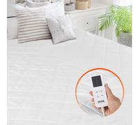 VEVOR Surmatelas Chauffant Chauffe-lit Électrique 195x165 cm Arrêt Automatique