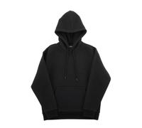 VEVOR Sweat à capuche femme, taille L, sweat-shirt à capuche, manches longues, confortable et décontracté, doublure polaire, chaud et doux pour la peau, avec grande poche pour automne et hiver, noir