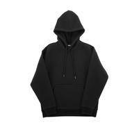 VEVOR Sweat à Capuche Homme, Taille L, Sweat-Shirt à Capuche, Manches Longues, Confortable et décontracté, Doublure Polaire, Chaud et Doux pour la Peau, avec Grande Poche pour Automne et Hiver, Noir