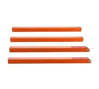 VEVOR Système Assistance Aide au Levage pour Hayon de Remorque 2 Côtés, Charge 163 kg pour Hayons et Rampes de Remorque Utilitaire Ouverte Hauteur Rail Latéral 25,4-61 cm Portail ou Rampe 1,22-1,83 m