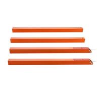 VEVOR Système Assistance Aide au Levage pour Hayon de Remorque 2 Côtés, Charge 163 kg pour Hayons et Rampes de Remorque Utilitaire Ouverte Hauteur Rail Latéral 25,4-61 cm Portail ou Rampe 1,22-1,83 m