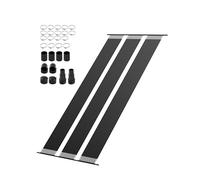 VEVOR Système Chauffage Solaire de Piscine, 1235x7340 mm, Chauffe-Piscine Solaire Universel en PEHD, Résistant aux Intempéries, avec Accessoires, pour Chauffer Eau de Piscines Hors Sol et Creusées