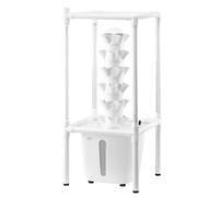 VEVOR Système de Culture Hydroponique, 30 Fentes de Plantation, Tour Hydroponique 6 Niveaux, avec Lampe de Culture, Pompe à Eau, Kit Germination de Plantes pour Herbes, Fruits, Légumes d'Intérieur