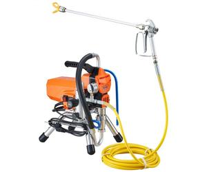 VEVOR Système de Peinture par Pulvérisation 2000 W, Pulvérisateur sans Air avec Tuyau Haute Pression, Pistolet de Peinture Murale 3000 PSI, pour Peinture à Base d'Eau et d'Huile Intérieure Extérieure