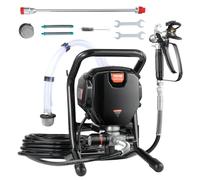 VEVOR Système de Peinture par Pulvérisation 750 W 3000 PSI Pulvérisateur sans Air Portable 1,2 L/Min Pistolet de Peinture avec Tuyau 7,6 m pour Peinture Intérieure Extérieure Fournitures Clôtures