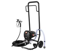 VEVOR Système de Peinture par Pulvérisation 750 W 3000 PSI sans Air avec Chariot