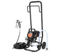 VEVOR Pulvérisateur sans air 950 W 3000 PSI – Chariot, pistolet, tuyau 15 m, 2 L/min