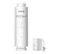 VEVOR Système d'osmose inverse, 5 couches, remplacement filtre à eau par osmose inverse, réduit chlore et odeurs, filtre composite PCF, pour système filtration d'eau sous évier SS-001, SS-003, SS-005