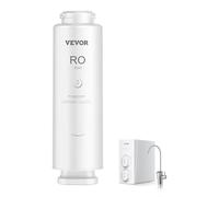VEVOR Système d'osmose inverse, 800 GPD, remplacement du filtre à eau par osmose inverse, 11 étapes, cartouche RO pendant 24 mois, réduit le plomb et le chlore, pour filtre à eau sous évier SS-005