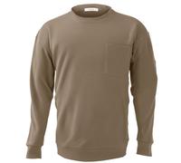 VEVOR T-shirt Ignifuge à Manches Longues Hommes, Taille 2XL, Vêtement Ignifuge en Coton Léger et Respirant, avec Traitement Pré-rétrécissant, Poche, Haut de Travail pour Soudeurs, Électriciens, Gris