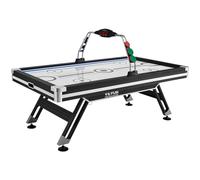 VEVOR Table d’Air Hockey avec Système de Score Électronique LED, Matériel pour Hockey sur Table d'Intérieur, avec 2 Palets, 2 Poussoirs, Ensemble de Jeu d'Arcade pour Salle de Jeux, Maison Familiale