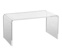 VEVOR Table basse en acrylique d'appoint 813×401×414 mm épaisseur 20 mm Charge max 50 kg