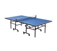 VEVOR Table de ping-pong pour jeu de tennis de table professionnel, table de tennis de table pliable portable d'intérieur en MDF, avec filet à serrage rapide et roues verrouillables, plateaux de 18 mm