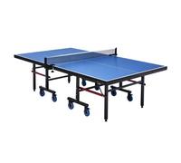 VEVOR Table de ping-pong pour jeu de tennis de table professionnel, table de tennis de table pliable portable d'intérieur en MDF, avec filet à serrage rapide et roues verrouillables, plateaux de 25 mm