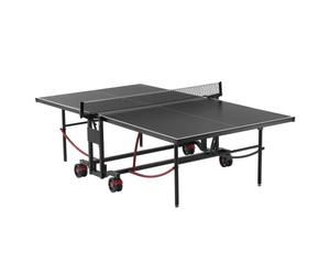 VEVOR Table de ping-pong pour le jeu de tennis de table professionnel, table de tennis de table pliable portable en aluminium toutes saisons avec filet à serrage rapide et grandes roues verrouillables