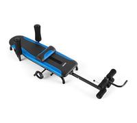VEVOR Table de Traction Dorsale Extensible, Banc d'Étirement du Dos Capacité de Charge de 159 kg, pour Dos Cou Gym Domicile, Table de Décompression Vertébrale Stable avec Réglages Multiniveaux