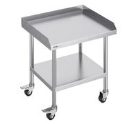 VEVOR Table de Travail en Inox Table de Préparation 76,2 x 61 cm pour Cuisine