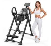 VEVOR Table d'Inversion Pliable, Banc d'Inversion Capacité de Charge de 136 kg, Décompression pour Cou Dos Salle de Sport Domicile, Appareil d'Étirement de Dos à Angle d'Inclinaison Réglable