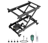 VEVOR Table Élévatrice Électrique Ciseaux Simple 20-71 cm Charge 150 kg 4 Roues