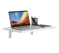 VEVOR Table Murale Rabattable 60x39,7x15 cm Bureau Mural Rabattable en Panneau de Particules Table à Rabat Charge 45 kg Installation Facile pour Espace Limité Cuisine Salle à Manger Petit Chambre Loft