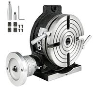 VEVOR Table ronde 200 mm - Table ronde horizontale verticale - Tête partielle pivotante pour fraisage et perçage