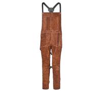 VEVOR Tablier de Soudage Jambe Fendue, Pantalon de Soudage Cuir de Vachette, Tablier de Soudeur Résistant à Chaleur avec 3 Poches pour Hommes, Femmes, de Travail du Bois, Jardinage, Forge, Taille XL