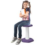 VEVOR Tabouret Oscillant avec Coussin en Éponge, Tabouret Dynamique Capacité de Charge 70 kg, Siège Ergonomique, pour Amélioration de la Concentration et de la Posture, pour Écoles Bureau, Violet