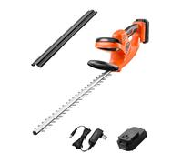 VEVOR Taille-haie Électrique sans Fil 20 V Batterie 2 A Lame Double Action 51 cm
