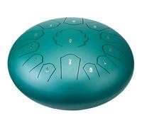 VEVOR Tambour à langue en acier pour extérieur 305 mm 13 notes do majeur vert