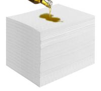 VEVOR - tampons absorbants en cas de déversement, 15 "L x 20" W, tapis absorbant l'huile, 20 Gal, 100 pièces