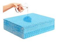 VEVOR - tampons absorbants en cas de déversement, tapis absorbant l'eau de 380x480 mm, dans une boîte distributrice, 30 pièces