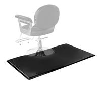 VEVOR Tapis de Chaise de Salon Coiffure, 1525x915x23 mm, Tapis de Sol Salon Coiffeur Anti-fatigue pour Base de Chaise Circulaire, Surface PVC, Bords Biseautés Anti-trébuchement, Dessous Antidérapant