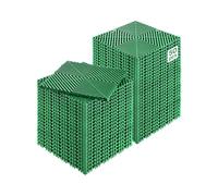 Tapis Dalle de sol de Drainage-VEVOR-310x310 mm-Dalles de Sol de Drainage Modulaire Emboîtable, 50 pcs-Garage, Jardin, Cuisine