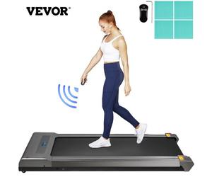 VEVOR Tapis de Marche Electrique 36x112 cm Tapis de Course Electrique Capacité 100 kg Silencieux Motorisé Portable avec Télécommande Affichage Numérique LED sans Barre d'Appui pour Maison Bureau Gym