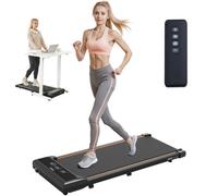 VEVOR Tapis de Marche sous Bureau, Tapis de Course Léger et Portable, 2,5 HP, Vitesse 1-6 km/h, Capacité de Charge 120 kg, avec Télécommande et Écran LED, pour Entraînement, Finesse, Maison, Bureau