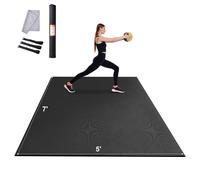 VEVOR Tapis de yoga antidérapant haute densité pour homme et femme, tapis de fitness et d'exercice avec sac et sangle de transport pour yoga à domicile, pilates et entraînement au sol, 2120 x 1530 mm