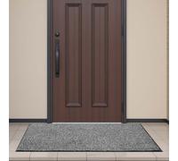 VEVOR Tapis d'Entrée, 152,4 x 91,4 cm, Paillasson Extérieur Intérieur avec Envers Antidérapant PVC, Résistant et Lavable, Attrape Poussière, Tapis de Porte pour Couloir, Cuisine, Balcon, Garage, Gris