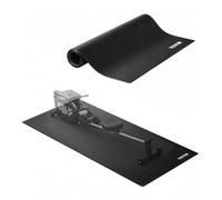 VEVOR Tapis d'équipement d'exercice, 600 x 1300 x 4 mm, tapis de protection de sol pour vélos elliptiques et tapis de marche compacts, en PVC haute densité, imperméable et antidérapant, pour gymnase