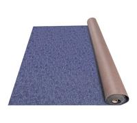 VEVOR Tapis d'Extérieur pour Couloir Antidérapant en Fibre de Polyester + TPR Nettoyage Facile Tapis de sol Anti-Glisse Utiliser aux Intérieurs, le Patio, la véranda et le Porche Bleu Foncé 1.8 x 15 M