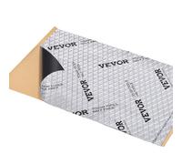 VEVOR Tapis d'Isolation Phonique 2 mm Insonorisation Voiture 3,3 m² Matériau Insonorisant Automobiles en Caoutchouc Butyle 248,9x398,8 mm Tapis Isolant Thermique Structure à 3 Couches pour Voitures