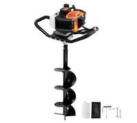 VEVOR Tarière à Essence, 43 CC, Tarière Thermique de Plantation 1250 W avec Foret 200 mm, Tarière Spirale Moteur Puissant Grande Puissance, pour Plantes de Jardin, Jardinage, Planter, Creuser de Trous
