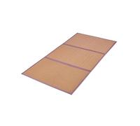 VEVOR Tatami 203,2 x 99 cm, Matelas Japonais en Rotin Naturel Tissé à la Main, Tapis de Sol Japonais Pliable, Antidérapant et Facile à Nettoyer, pour Dormir, Méditation, Yoga, Relaxation, Été