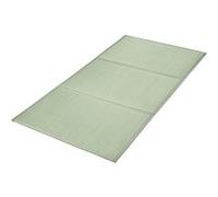 VEVOR Tatami Matelas Japonais Pliable en Jonc Naturel Taille Jumeau Antidérapant Futon