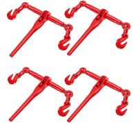 VEVOR Tendeur à Cliquet pour Chaîne d'Arrimage 10-13 mm Charge 4,18 t Lot de 4