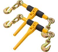 VEVOR Tendeur à Cliquet pour Chaîne d'Arrimage 6,3-8 mm Charge 1180 kg Lot de 2