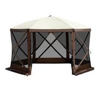Tente D'abri de Camping Pop-up-VEVOR-Pare-soleil à 6 Côtés 12 pi x 12 pi Grandes Tentes D'ombrage-pour Camping en Plein Air