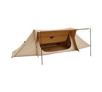 VEVOR Tente Chaude pour 2 Personnes, Tente d'Hiver Portable avec Trou de Poêle, Piquets, Sac de Transport, Abri Léger à 4 Saisons, Tissu Imperméable PU2500 mm, pour Camping, Randonnée, Pêche, Chasse