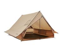 VEVOR Tente Chaude pour 2 Personnes, Tente d'hiver Portable avec Trou de Poêle, Poteaux, Sac de Transport, Abri Léger à 4 Saisons, Tissu Imperméable PU2500 mm, pour Camping, Randonnée, Pêche, Chasse