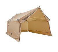VEVOR Tente Chaude pour 2 Personnes, Tente d'Hiver Portable avec Trou de Poêle, Sac de Transport, Aérations, Abri Léger à 4 Saisons, Tissu Imperméable PU2500 mm, pour Camping, Randonnée, Pêche, Chasse